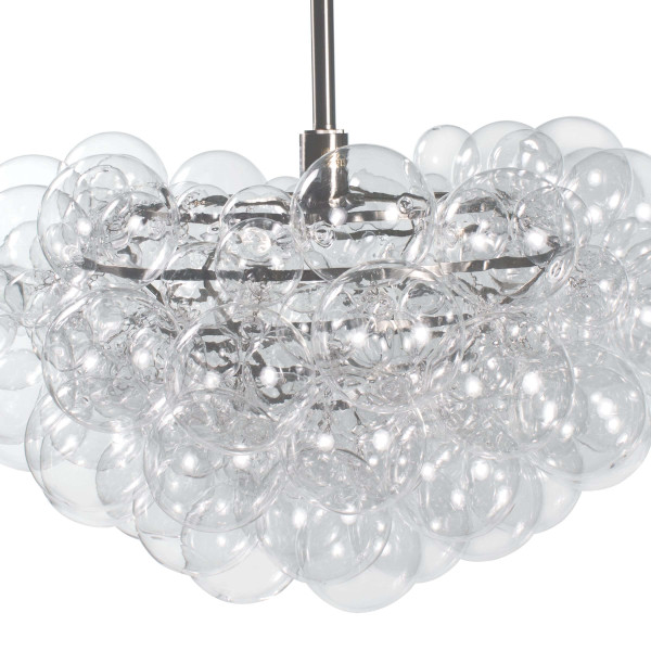 Close up of a Regina Andrew Bubbles Chandelier